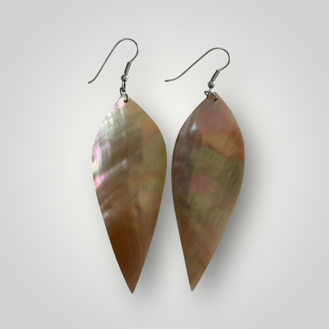 Mother of Pear Earrings | Nacre | Handcrafted