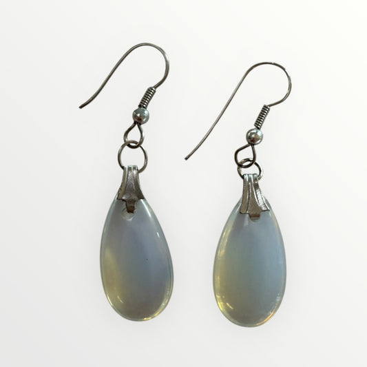 Opalite  Earrings | Teardrop | Energy of the Moon